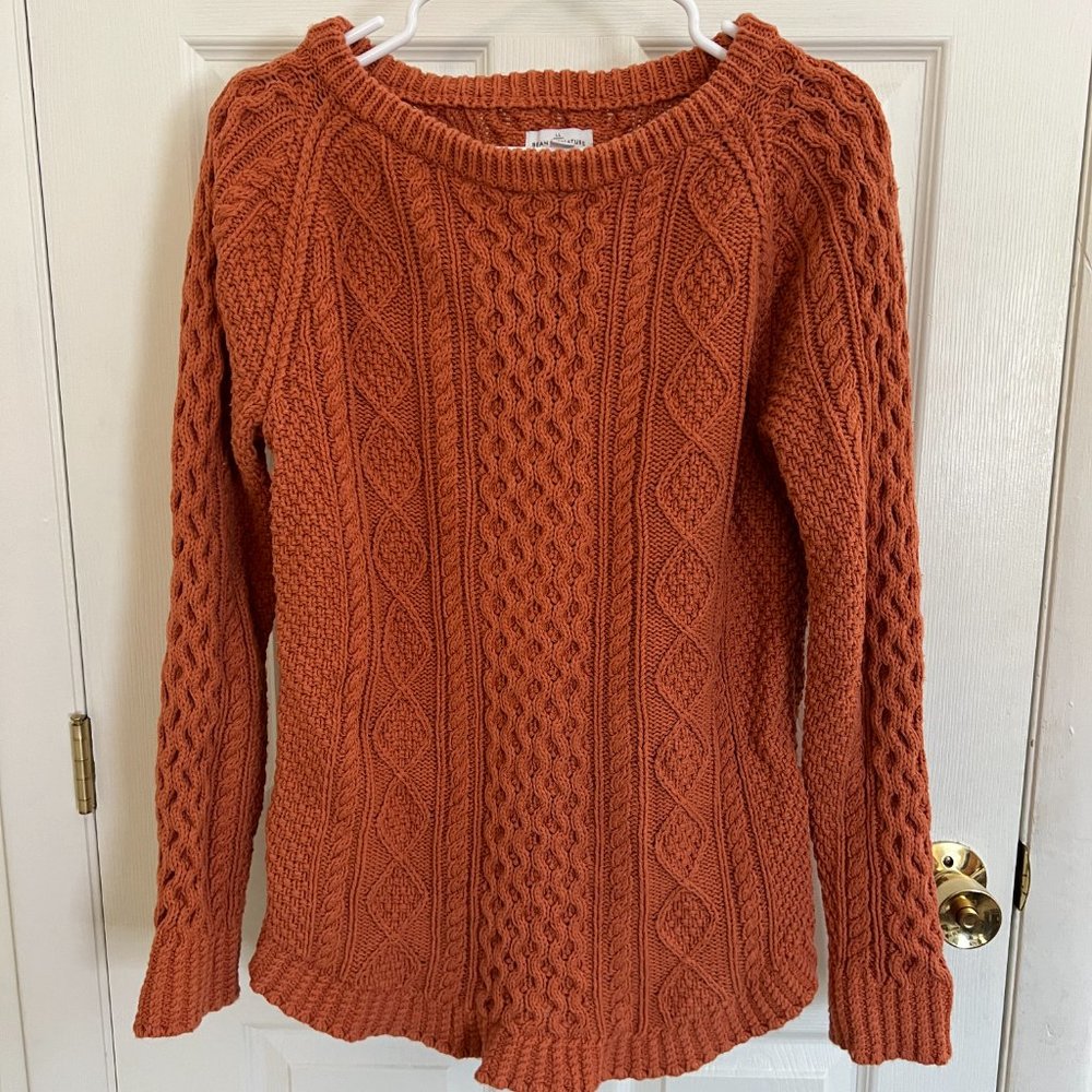 L.L.Bean Women's Fisherman Tunic Sweater, Small